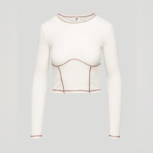 Aritzia Sunday Best Dove Longsleeve